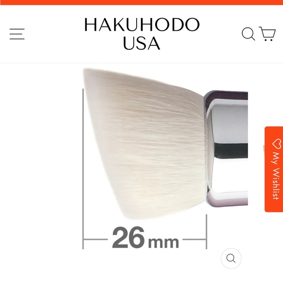 Hakuhodo G5557 foundation brush - Picture 2 of 7